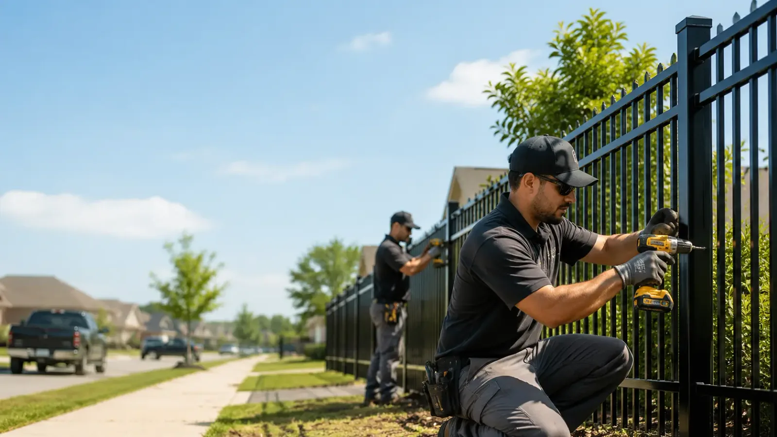 Metal Fence Installation in Spiceland, IN